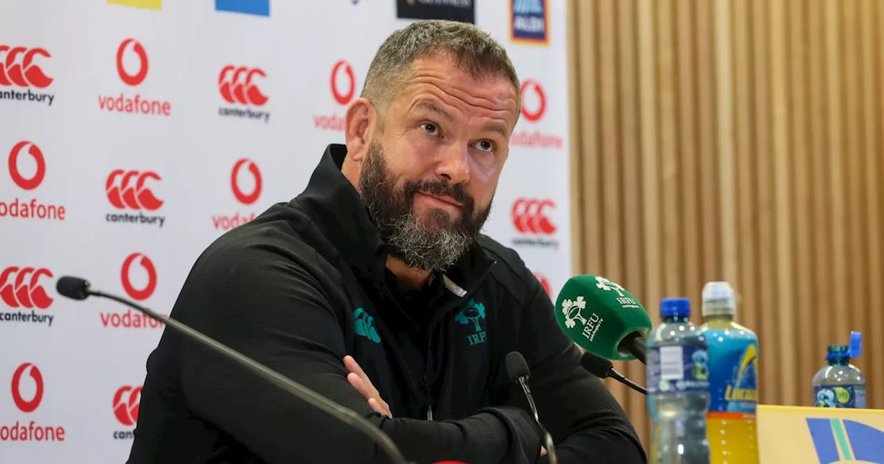 Andy Farrell dismisses damaging World Cup defeat in lead up to All Blacks clash