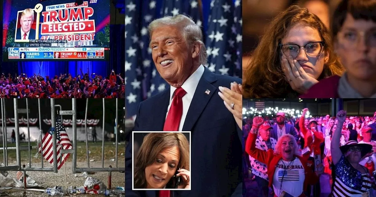 US Election 2024 LIVE updates: Full results as Donald Trump declares victory in historic presidential race