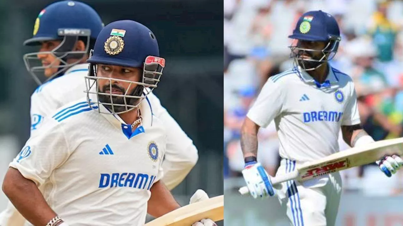 ICC Test Rankings: पंत ने लगाई लंबी छलांग, जडेजा को भी हुआ फायदा, टॉप-20 से बाहर हुए कोहली; देखें ताजा रैंकिंग