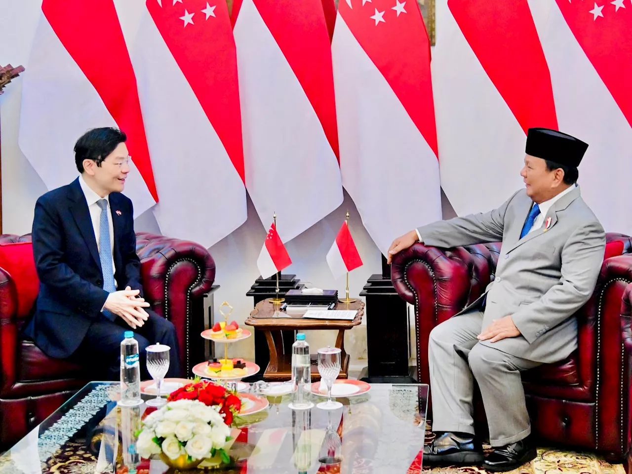 Presiden Prabowo dan PM Wong Bahas Penguatan Kerja Sama Bilateral Indonesia-Singapura