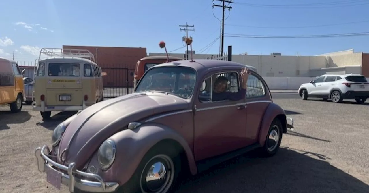 Tucson woman drives 'Blue Whale' the VW Bug for 50 years