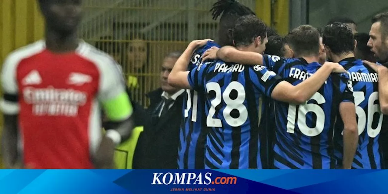 Hasil Inter vs Arsenal 1-0, Penalti Calhanoglu Jadi Pembeda