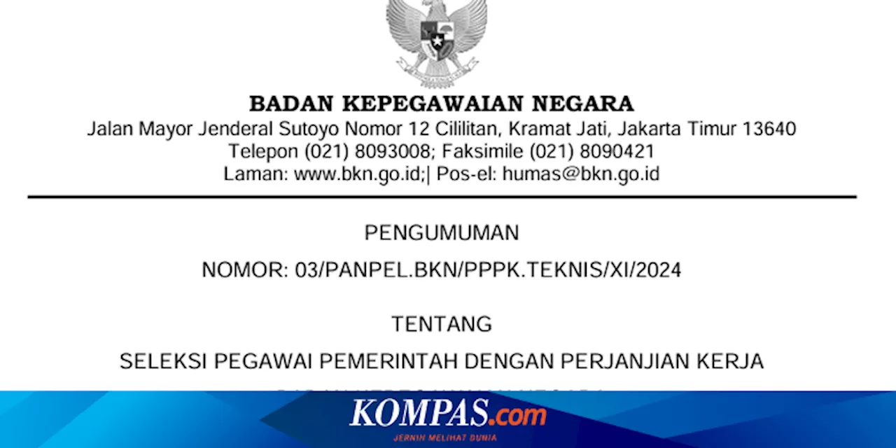 9 Dokumen untuk Daftar PPPK 2024 Tahap 2 di Instansi BKN