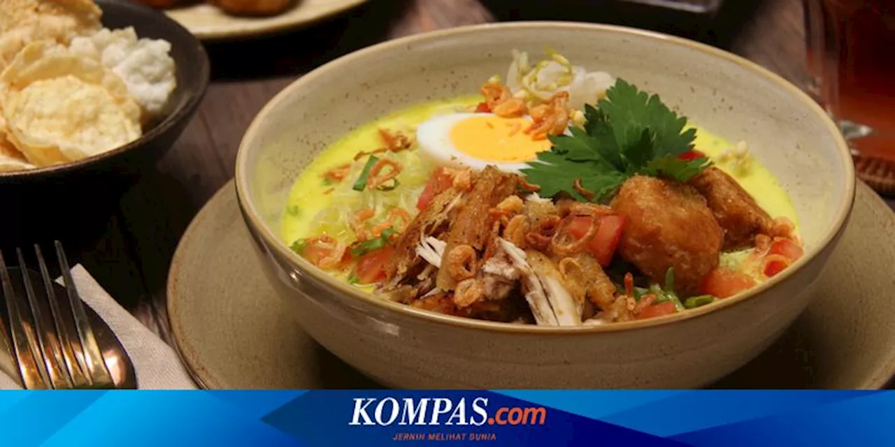 Resep Soto Ayam Medan, Bumbu Kuah Kuningnya Medok