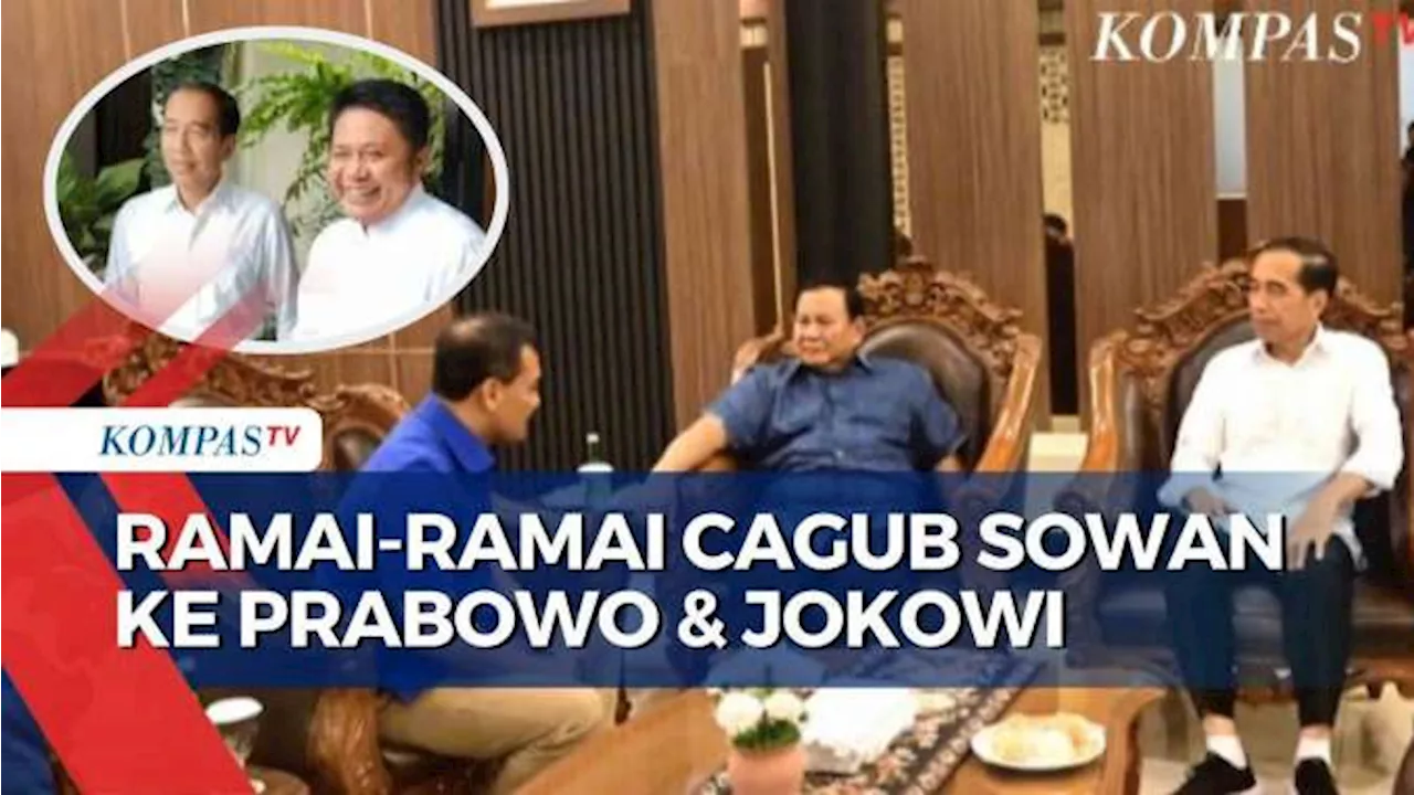 Cagub Herman Hingga Ahmad Luthfi Sowan ke Prabowo dan Jokowi, Pengamat: Berharap Dukungan!