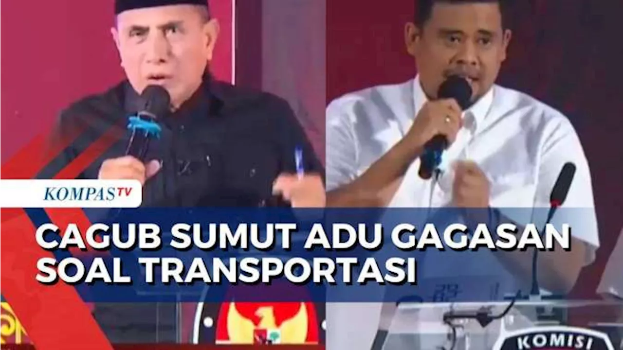 [FULL] Cagub Sumut Adu Gagasan soal Transportasi dan Peningkatan SDM Lokal