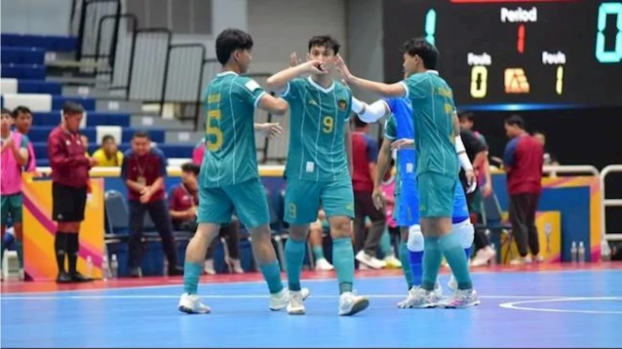 Hasil ASEAN Futsal Championship 2024: Tumbangkan Myanmar 5-1, Indonesia Sempurna di Grup B