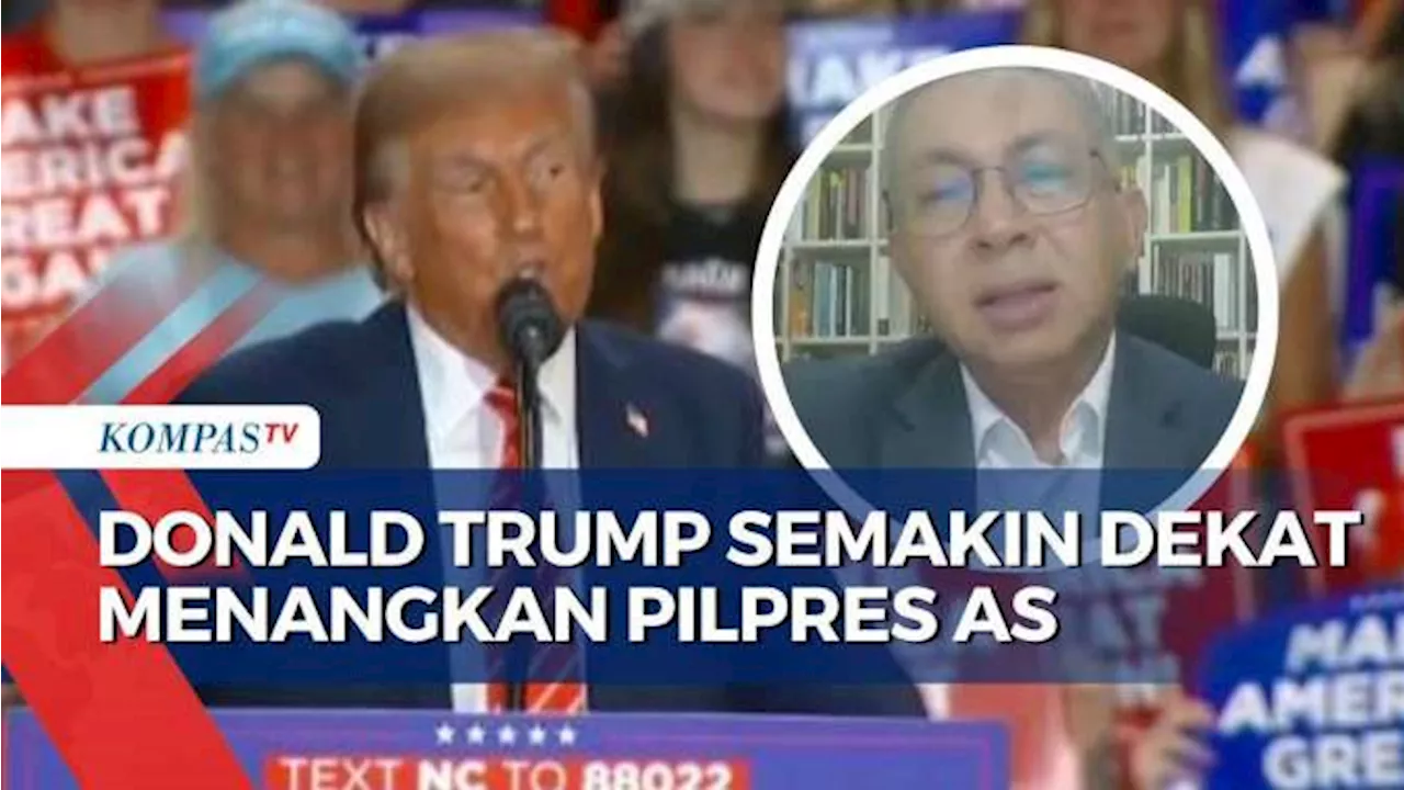 Pengamat Bahas Faktor Unggulnya Hasil Suara Donald Trump dari Kamala di Pilpres AS 2024