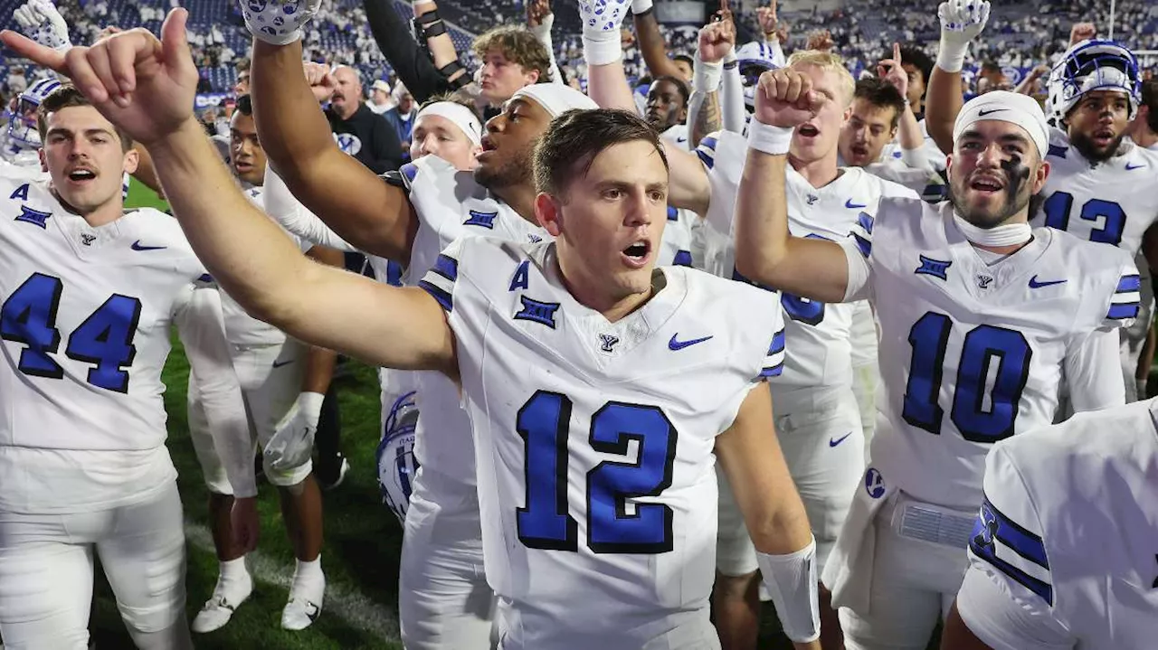 BYU ranked No. 9 in 1st CFP rankings; Oregon, Georgia, Miami also in playoff top 4