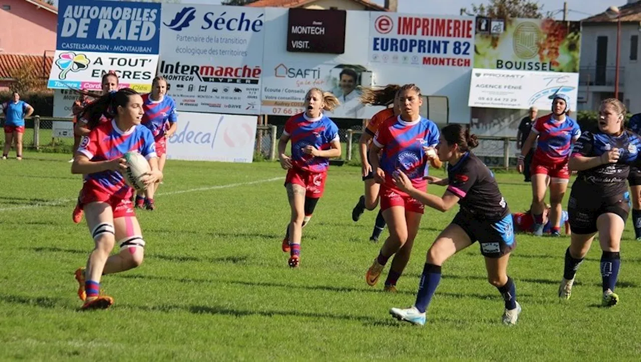 Montech. 'Coquelicots' rugby : les filles à l’honneur, la réserve à la peine