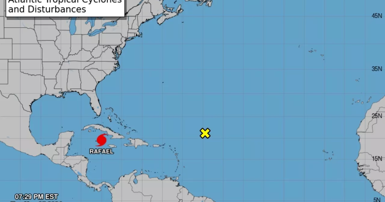 Ciclón Rafael se convierte en huracán y amenaza a Cuba