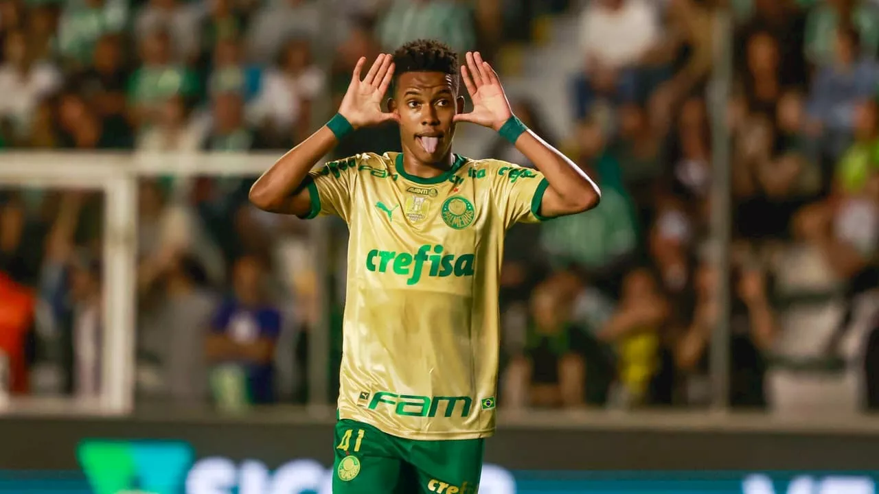 Estêvão pode ser o diferencial do Palmeiras na luta pelo Brasileirão