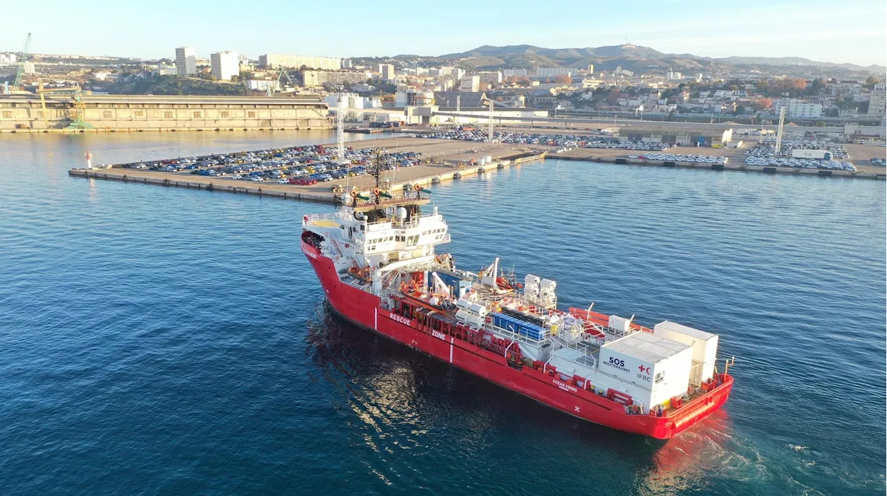 140 personnes secourues en mer par l'Ocean Viking de l'ONG marseillaise SOS Méditerranée