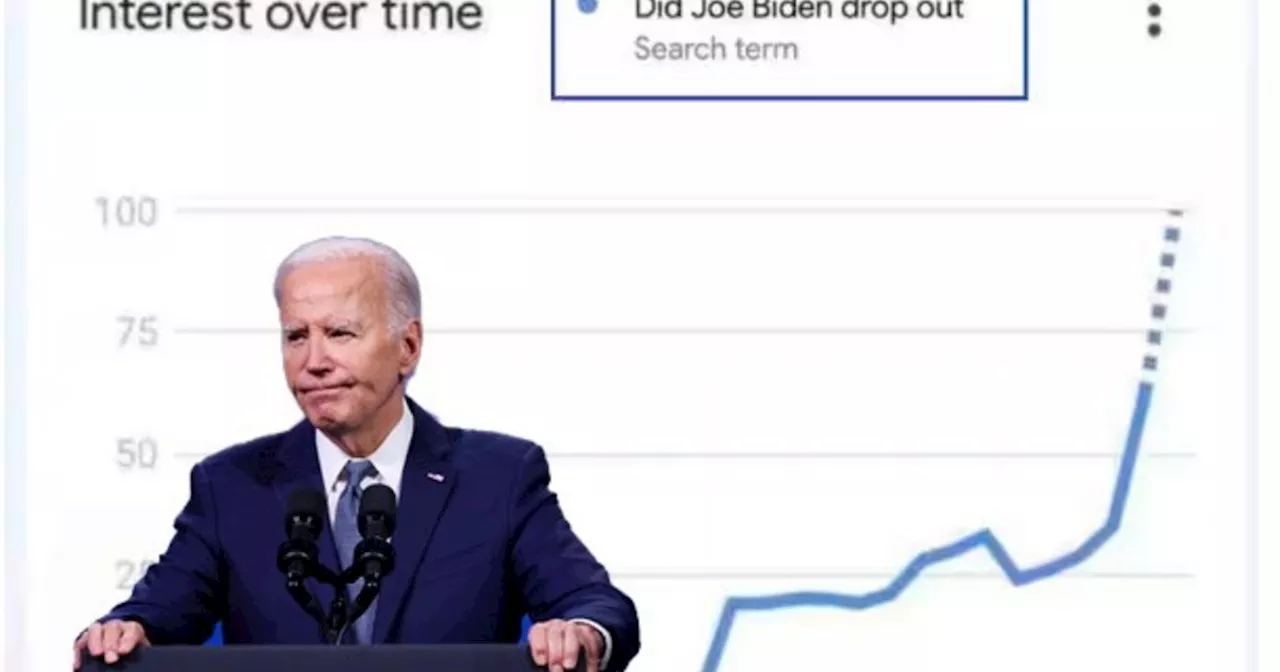 Usa 2024, impennata delle ricerche su Biden durante il voto: non sapevano del ritiro?