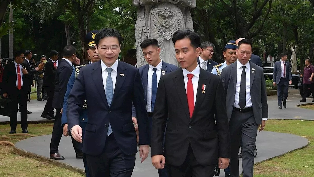 Bertemu PM Lawrence Wong, Gibran Harap Dukungan Hilirisasi dari Singapura