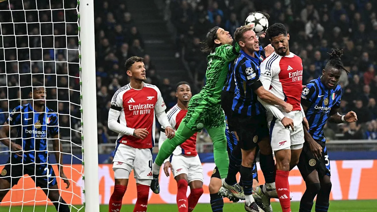 Hasil Liga Champions: Arsenal Terpeleset di Kandang Inter Milan, Barcelona Pesta Gol