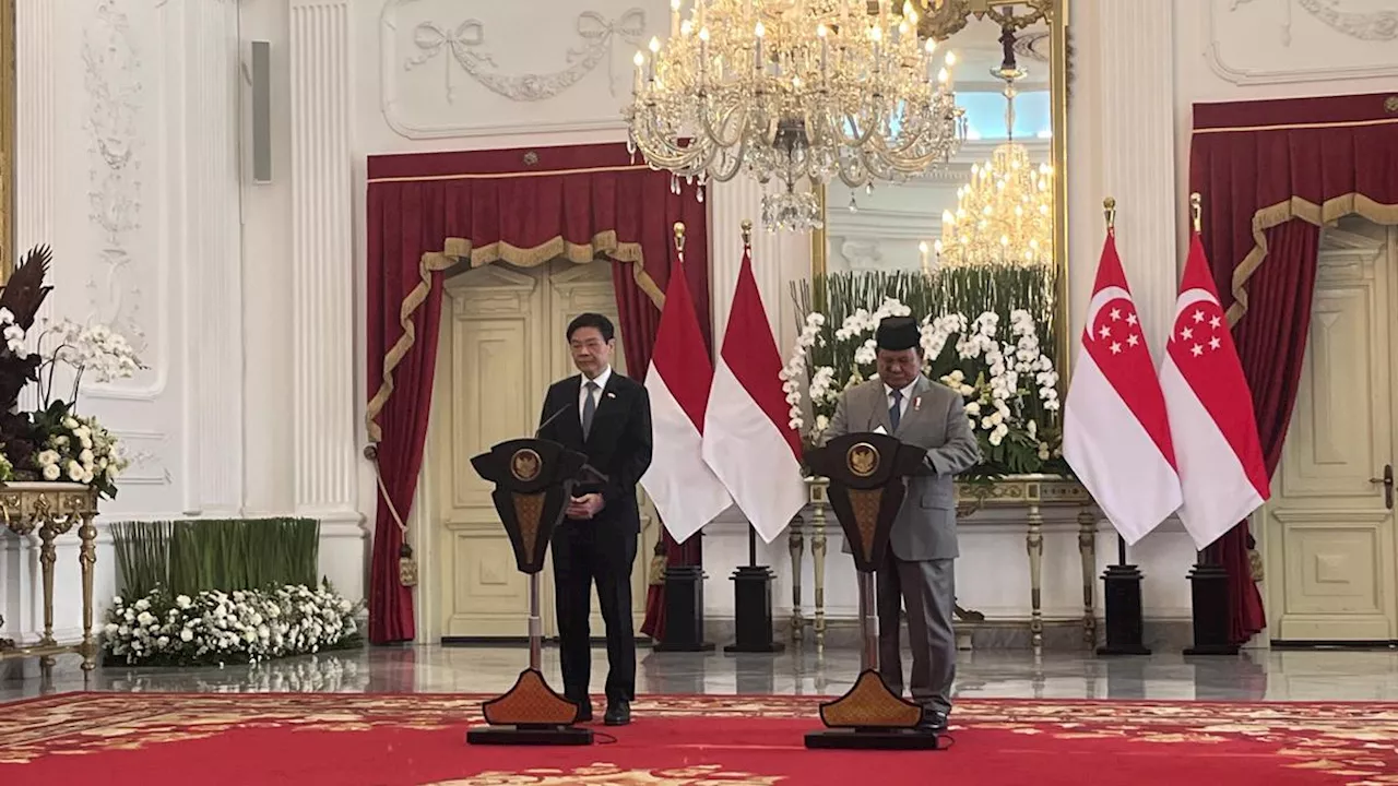 Prabowo-PM Singapura Bahas Peningkatan Investasi Ketahanan Pangan hingga IKN