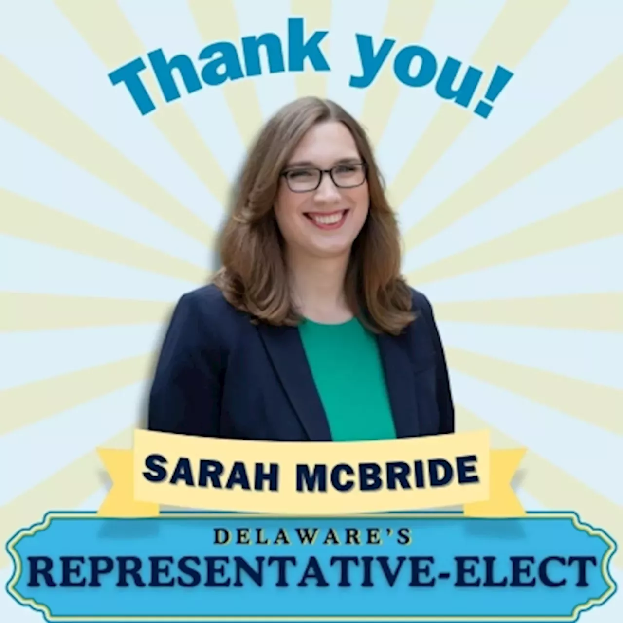 Glass Ceiling Shattered: Delaware’s Sarah McBride Becomes First ...