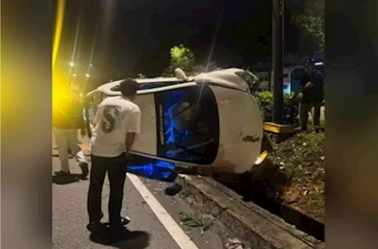 Police hunt for lorry driver caught on video driving against traffic in Pasir Gudang Highway