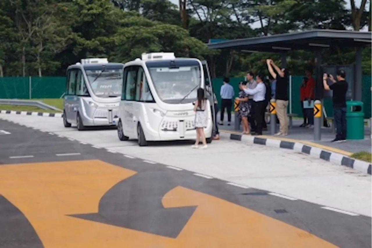 Singapore rolls out road trials for self-driving minibuses and logistics vehicles