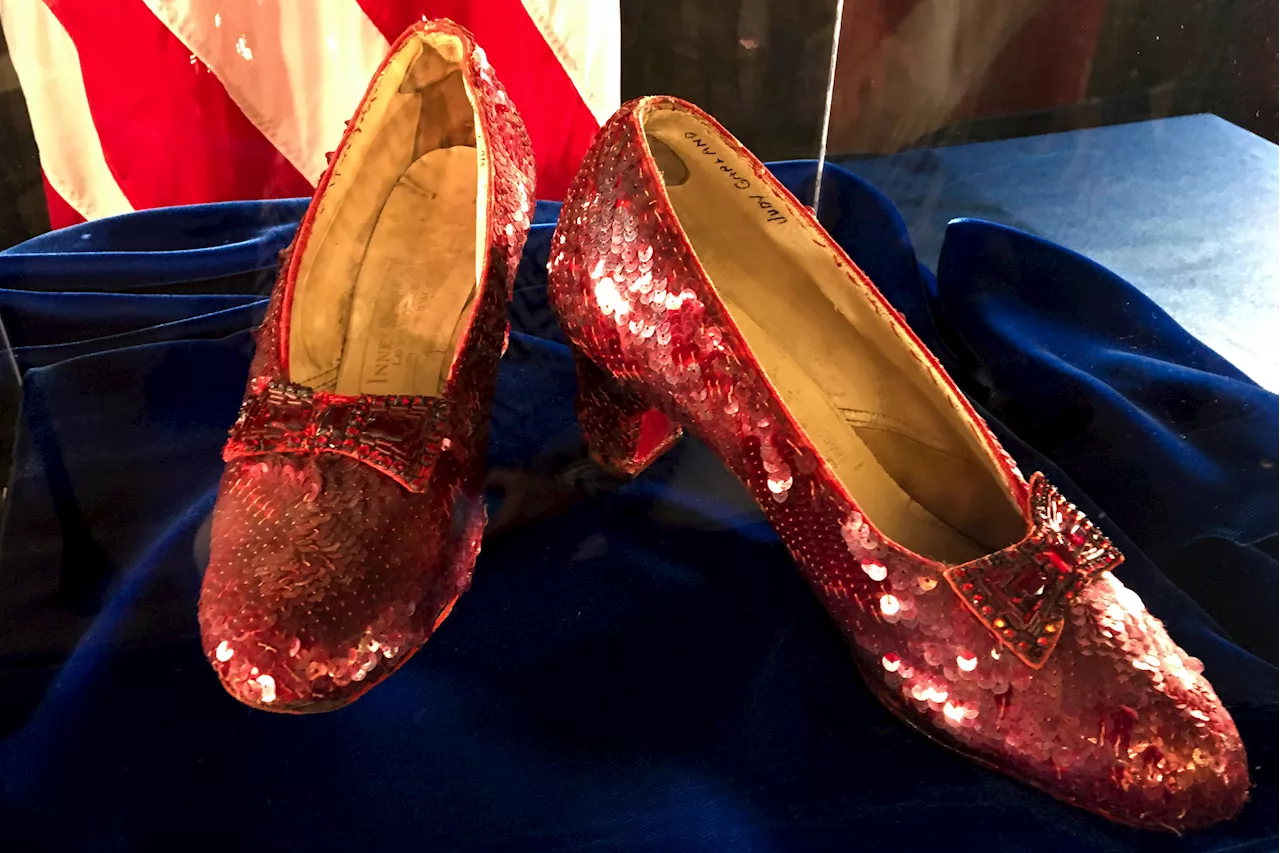 Ruby slippers from 'The Wizard of Oz' are for sale nearly 2 decades after they were stolen