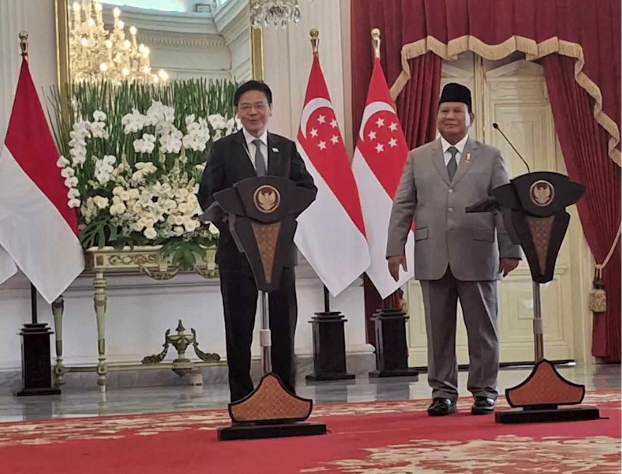 Prabowo dan PM Singapura Lawrence Wong Bahas Peluang Kerja Sama Ekspor Listrik