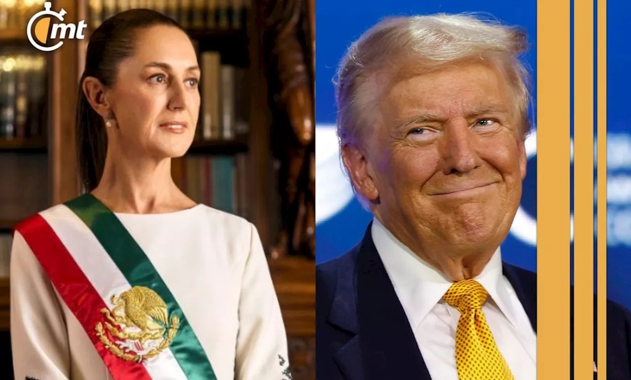 Claudia Sheinbaum felicita a Donald Trump tras ser el ganador de las elecciones de Estados Unidos