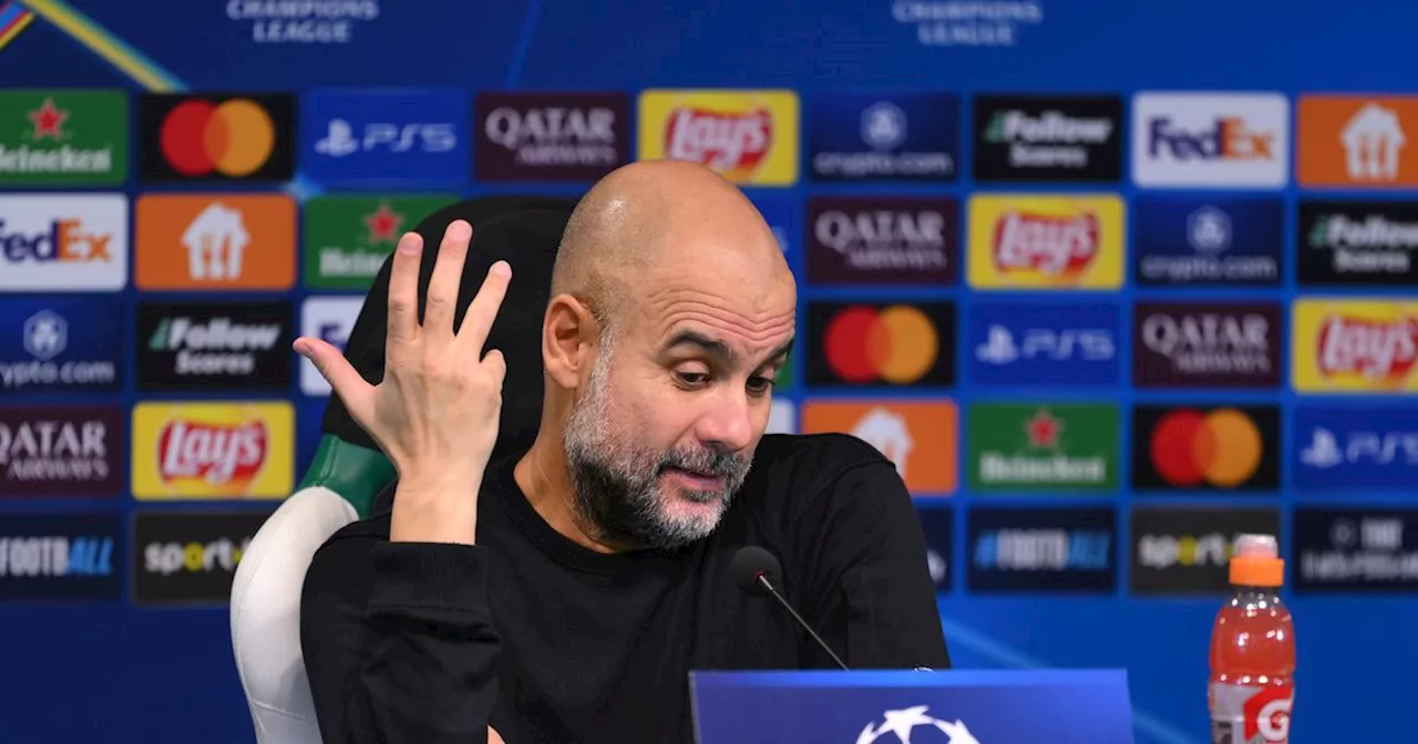 Pep aims cheeky dig at Man United and fires clear Man City message