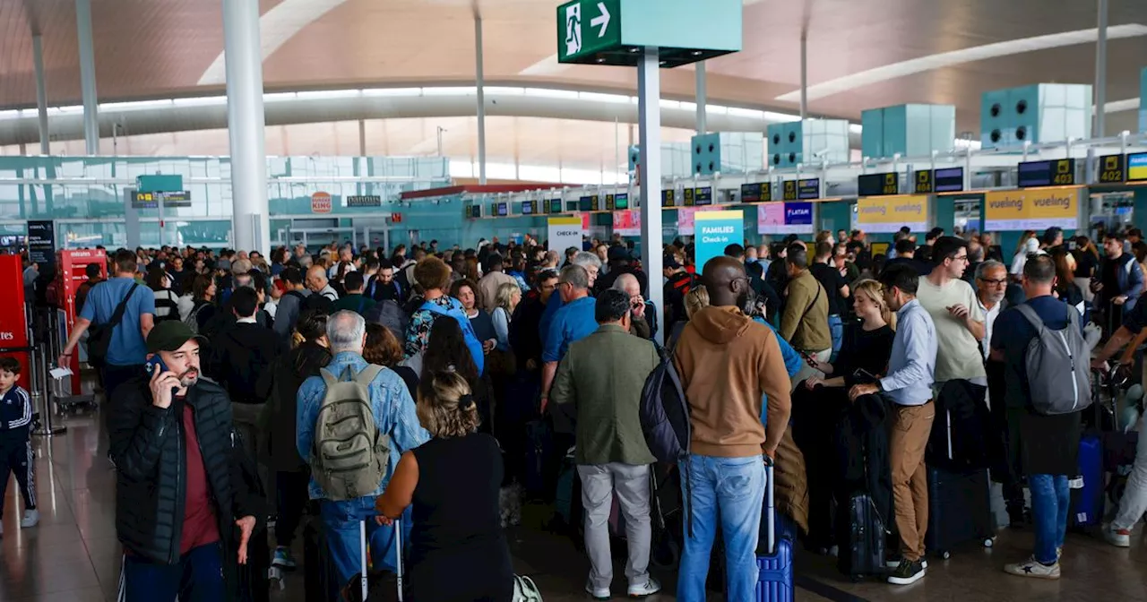 Travel chaos in holiday hotspot as extreme weather leads to flight cancellations