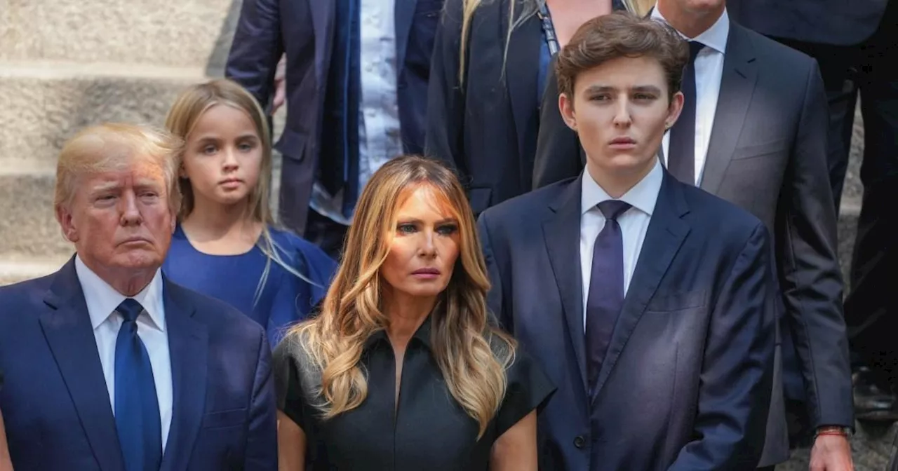 Trump reveals why his and Melania's son Barron is so tall