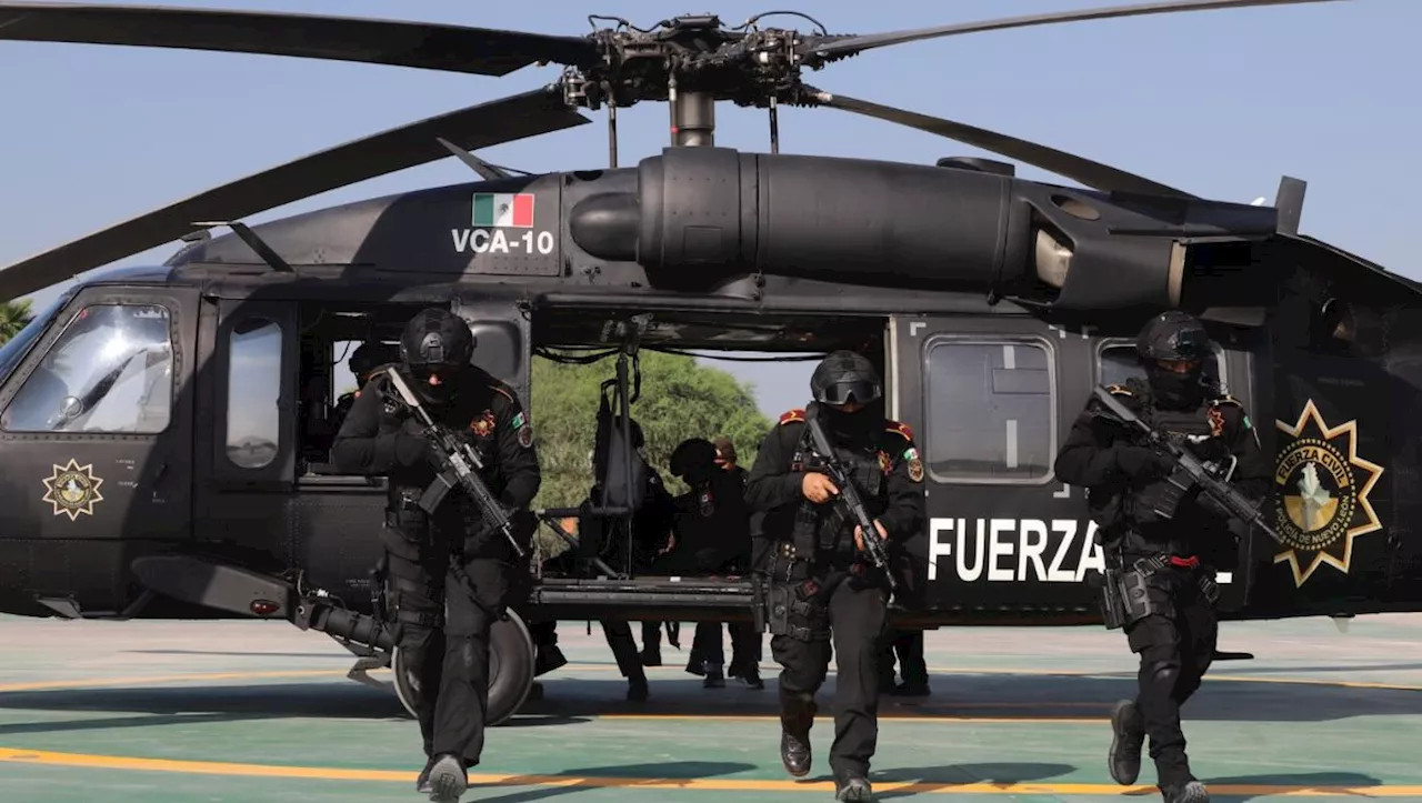 Black Hawk, helicóptero de Fuerza Civil, cumple un año de operaciones