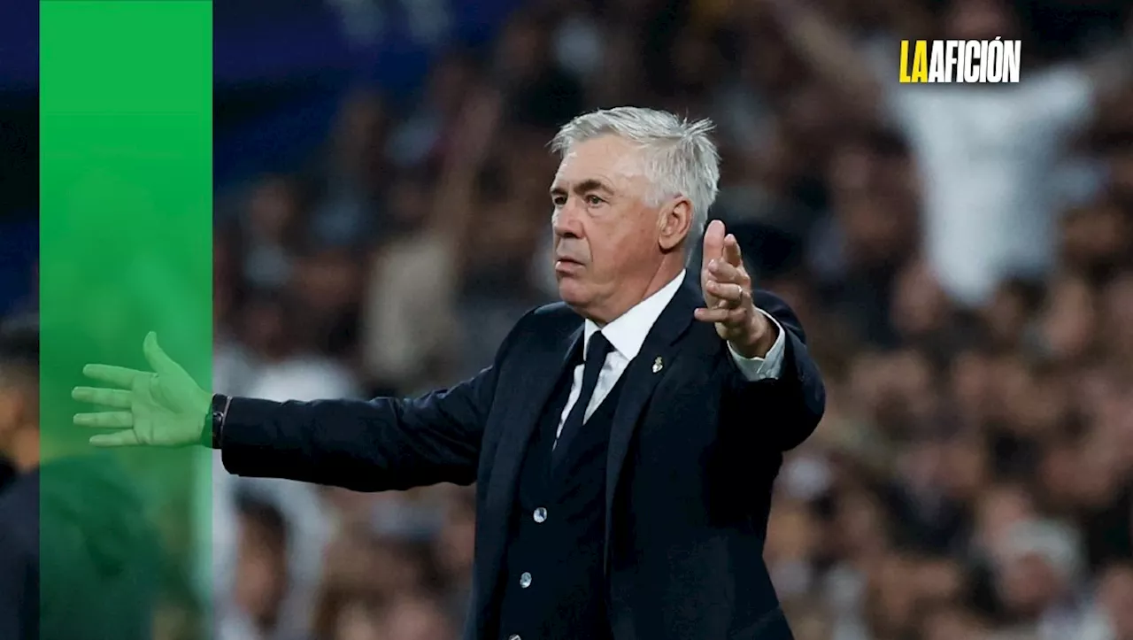 Carlo Ancelotti admite que el Real Madrid 'no está dando una buena versión'