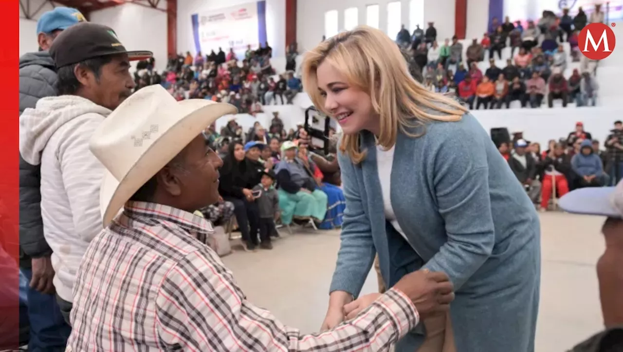 Reafirma Maru Campos su compromiso con las familias del municipio de Balleza