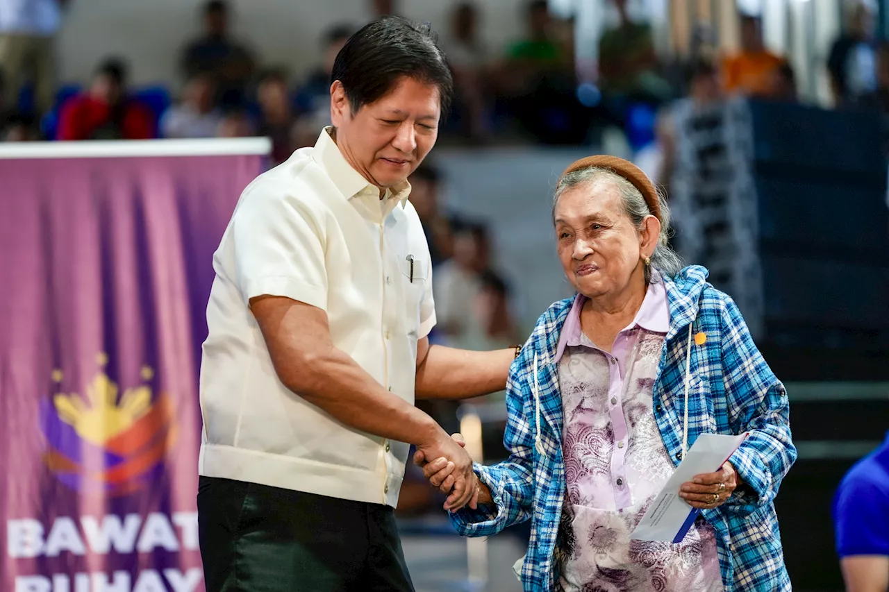 Marcos brings P230-m aid to storm-hit Bicol farmers, fisherfolk