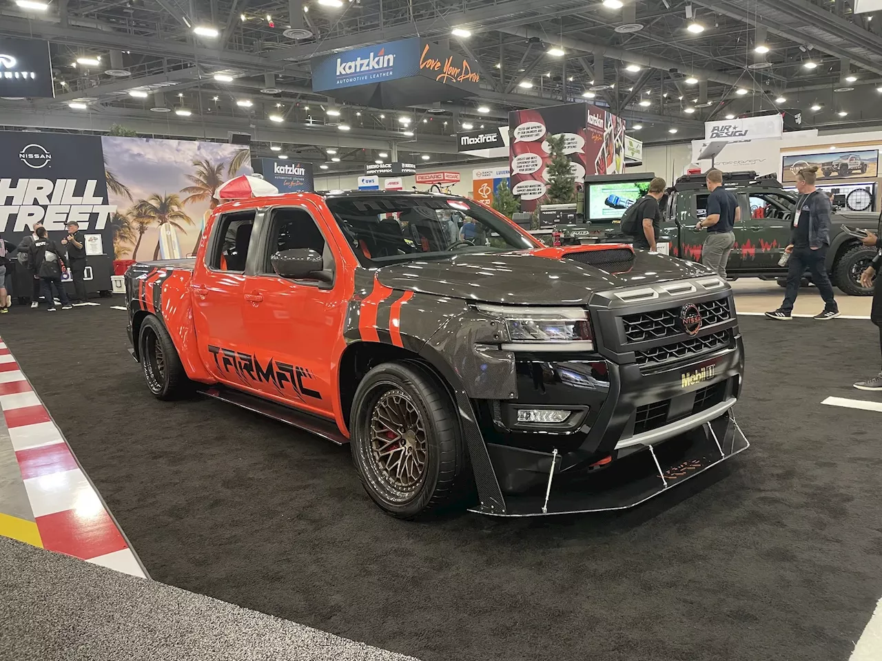 Nissan unveils supercharged Frontier Tarmac street truck concept