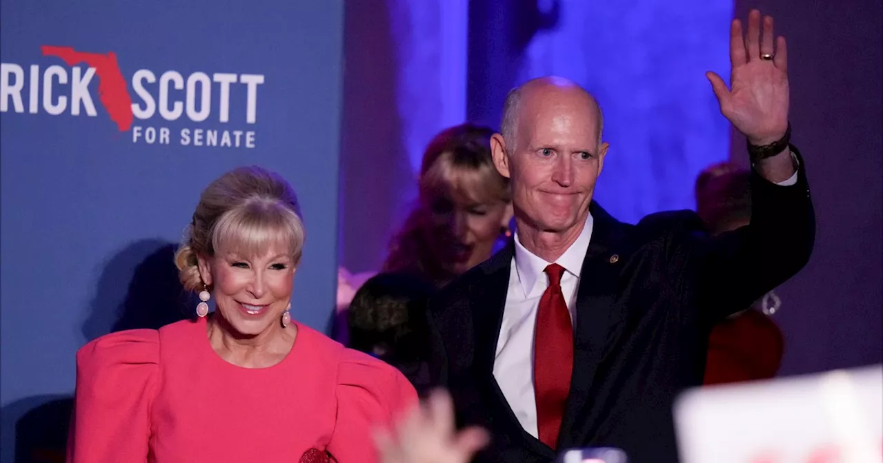 Speech: Rick Scott wins Senate re-election bid in Florida