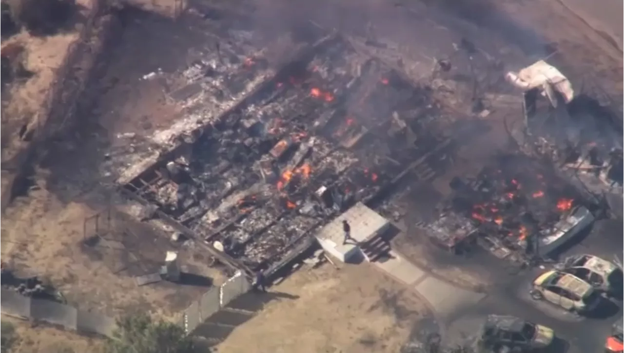 Several injured, evacuations ordered in 8,800-acre Ventura County brush fire