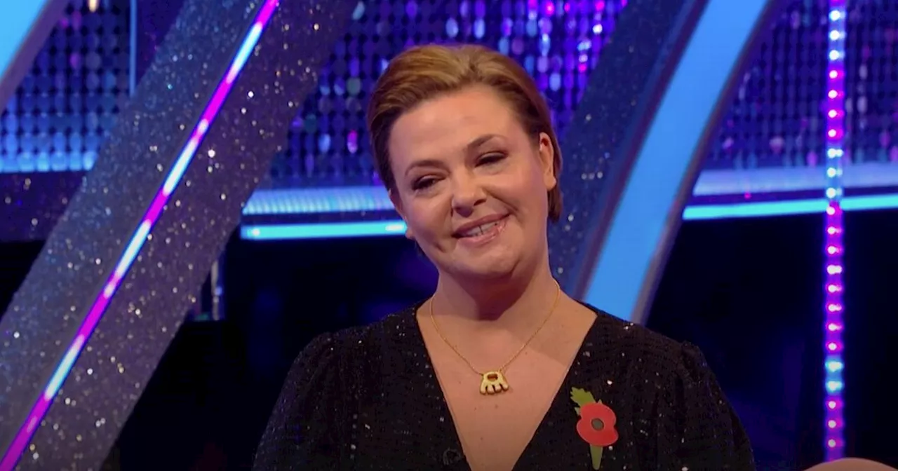 Lisa Armstrong makes rare TV appearance and talks ‘chaos’ backstage at Strictly