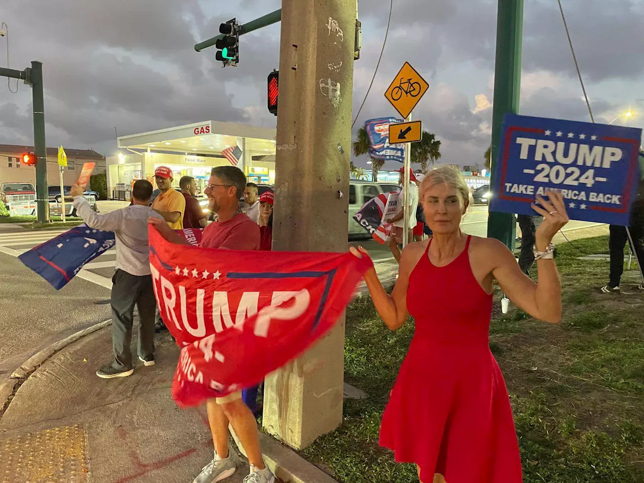 'A great buzz of excitement' - Florida celebrates Trump's likely return to White House