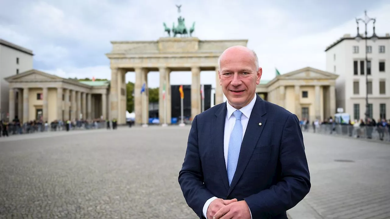 Berlin & Brandenburg: Wegner warf als Kind Steine über die Mauer