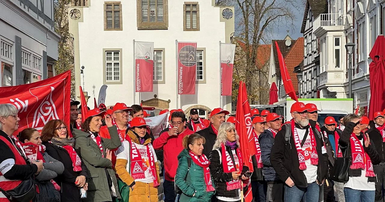 IG-Metall ruft Beschäftigte bei FSB in Brakel zum Warnstreik auf