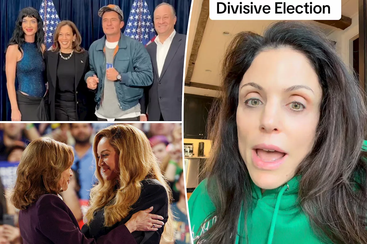 Bethenny Frankel blasts Kamala Harris for 'hobnobbing with celebrities' during presidential run