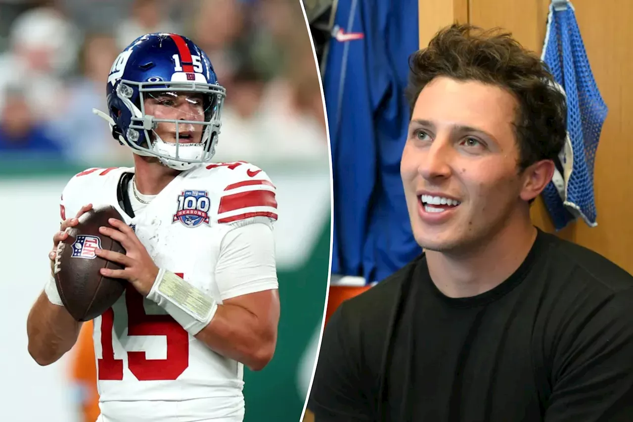 Giants' Tommy DeVito prepared to bring ‘F It playing style' to next NFL chance