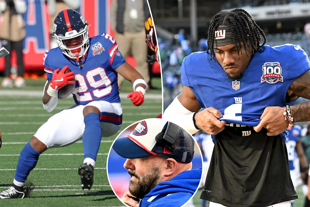 How the Giants' rookie class is trying to find the meaning in a lost season