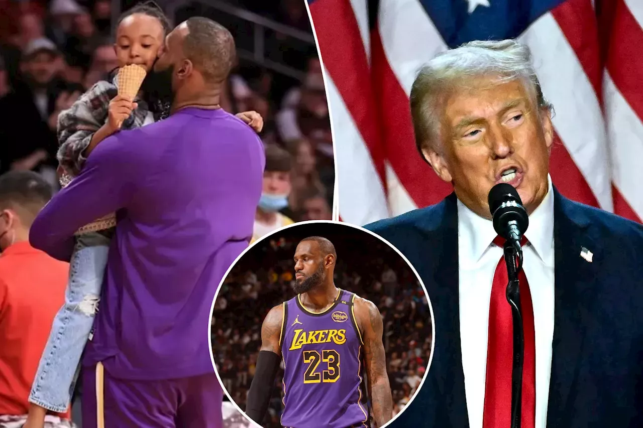 LeBron James Deals With Trump Win With 'heavy' Message To Daughter ...