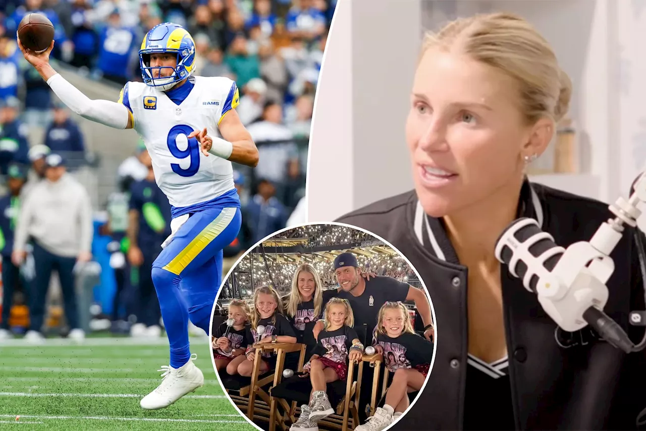 Matthew Stafford’s wife, Kelly, details Rams trade rumor saga — and the 'inappropriate' text she held back