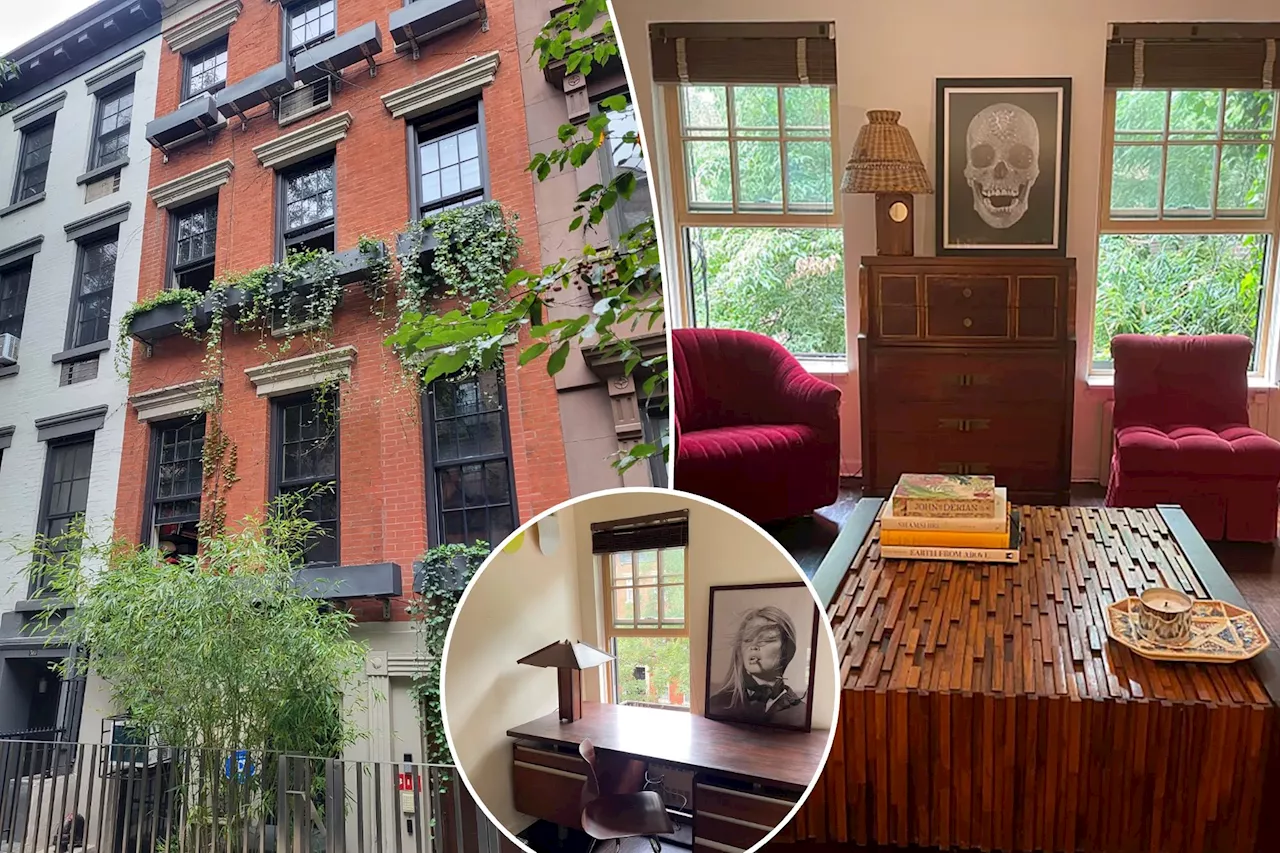 PR queen Nadine Johnson lists artsy upstairs duplex for rent in Chelsea