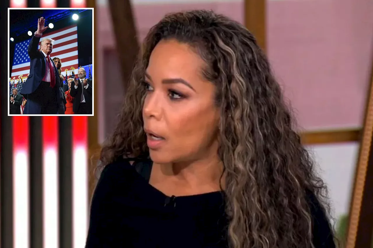 'The View' co-host Sunny Hostin blames 'uneducated white women' for Trump's victory