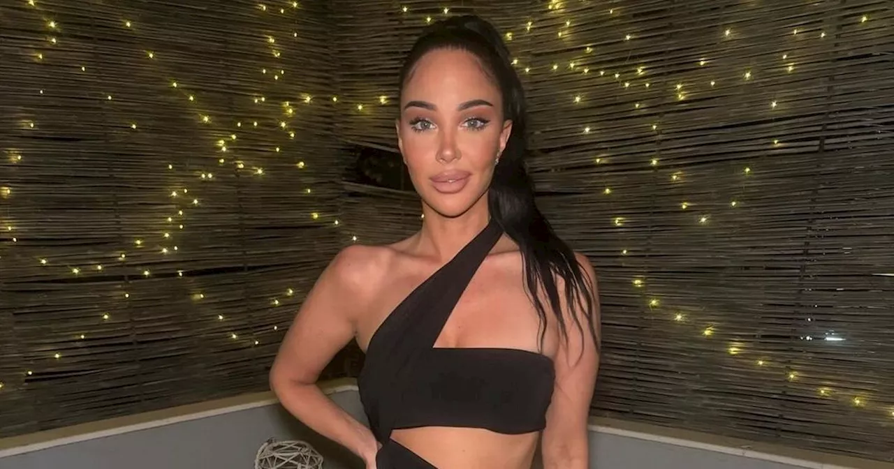 Inside Tulisa's house after major renovation with Egyptian feature wall