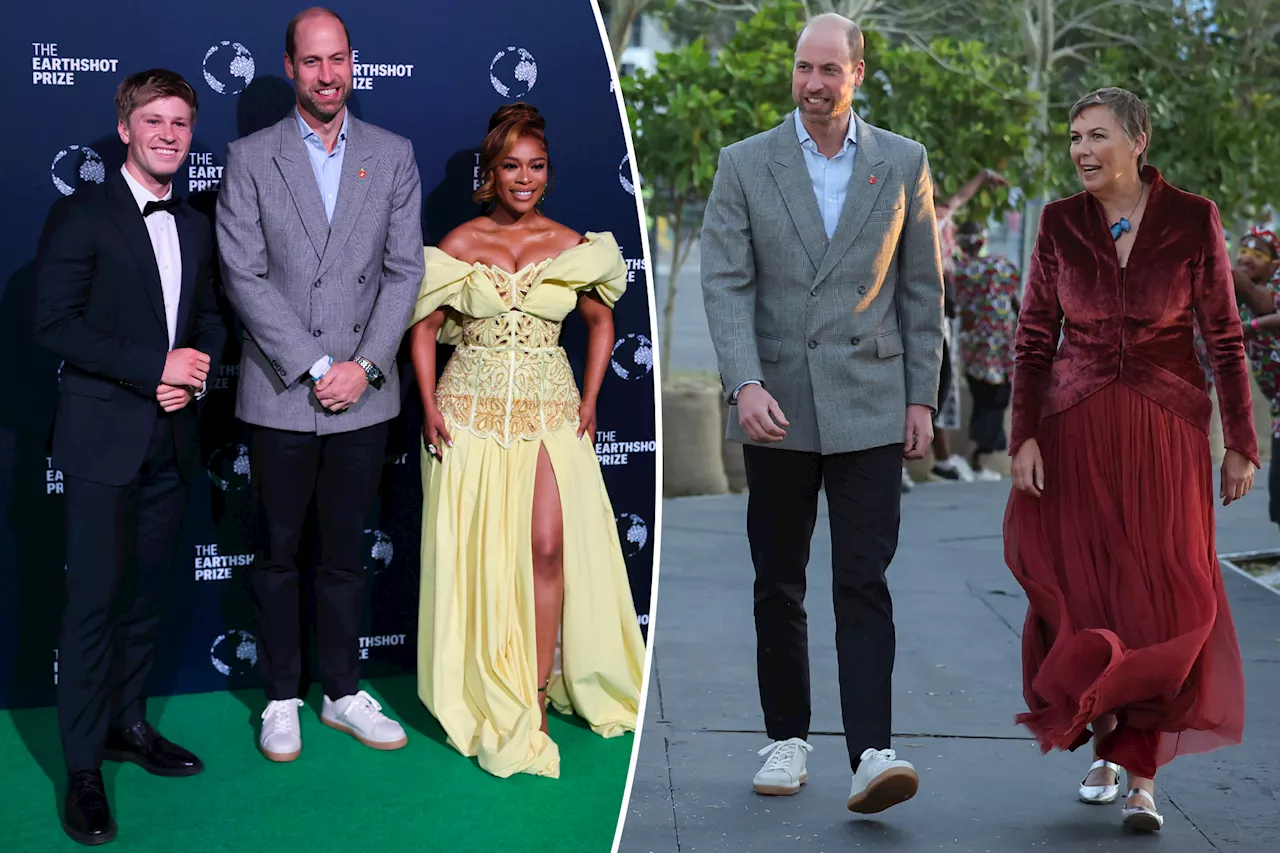 Prince William wears vintage blazer, sustainable sneakers to Earthshot Prize Awards Ceremony